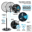Ventilador Liliana VPM2016CB 20" 120W CoolBreeze + Repeler